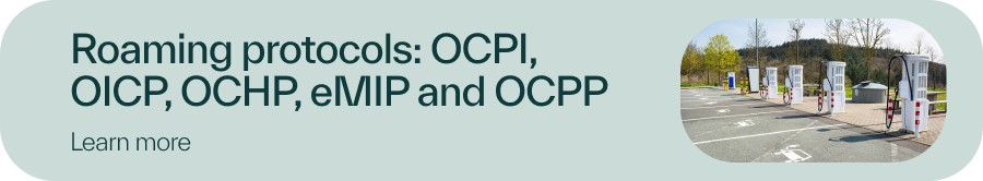Reference to the GreenFlux article about OCPP, OCPI, OICP, OCHP and eMIP